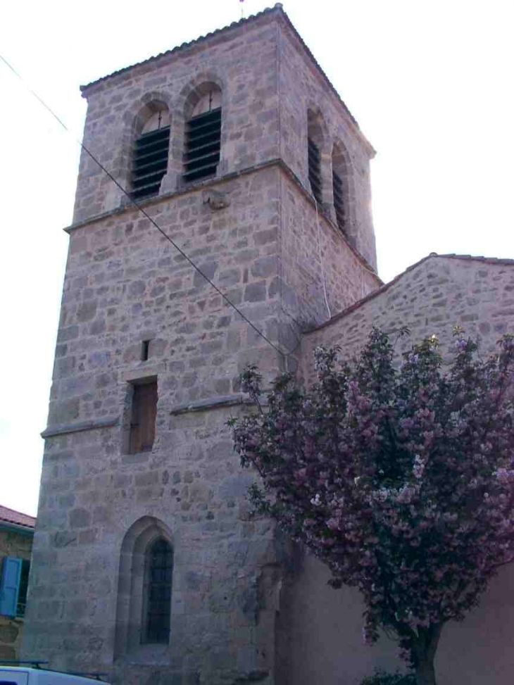 Clocher de la vieille église - Lézigneux