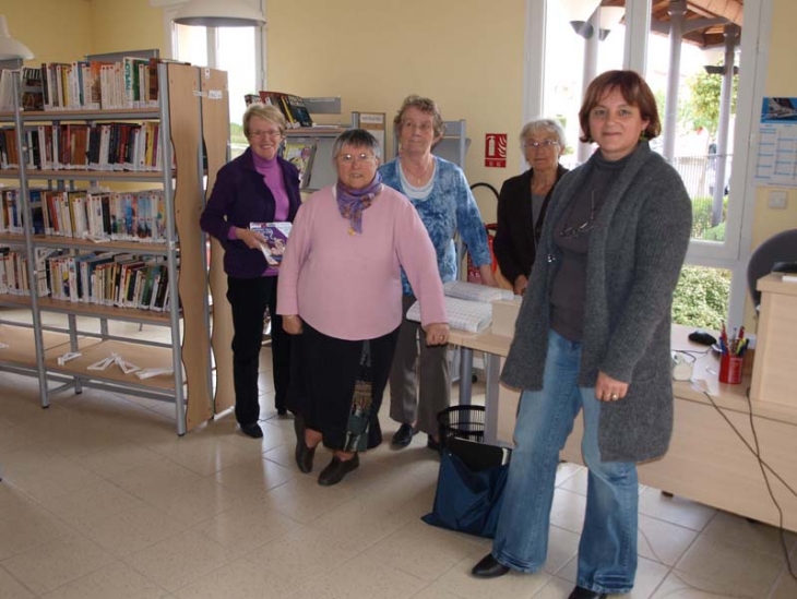 Equipe bibliothèque du lundi - Saint-André-le-Puy