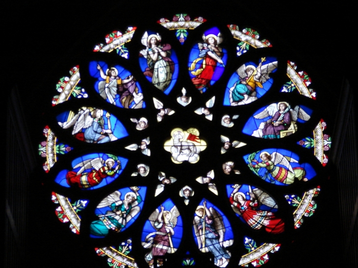 La Rosace de l'Eglise - Saint-Galmier