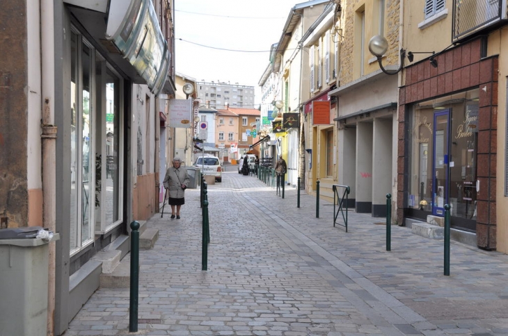 Rue aux pavés - Fontaines-sur-Saône