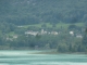le village et le lac vus de Saint Alban de Montbel