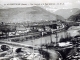 Vue générale et le pont Albertin, vers 1920 (carte postale ancienne).