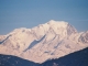 La vue sur le Mont Blanc