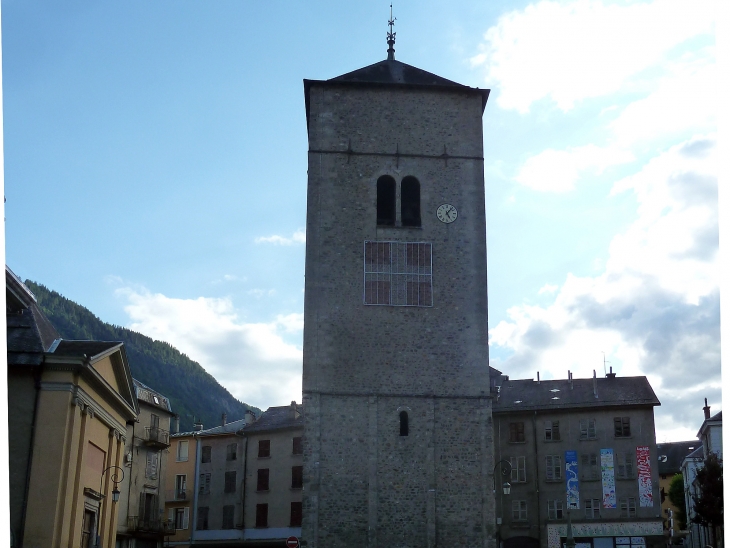 L'ancien clocher de l'église Notre Dame - Saint-Jean-de-Maurienne