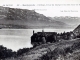Photo suivante de Saint-Pierre-de-Curtille Hautecombe - L'Abbaye, Le lac du Bourget et la ville d'aix les bains, vers 1920 (carte postale ancienne).
