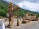 Sculptures sur paille et foin 2019 - Tanguero - France