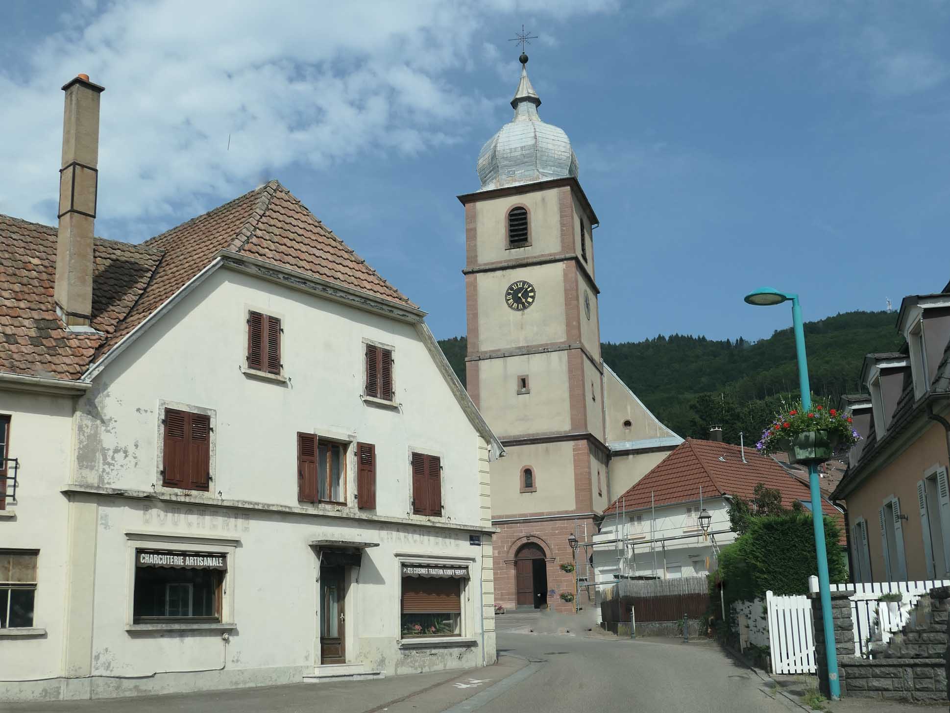 Photo à SaintAmarin (68550) Vers l'église SaintAmarin, 401439