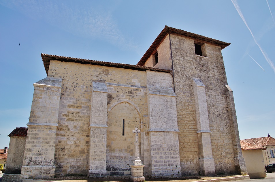 Photo à Lusignac (24320) église SaintEutrope Lusignac, 356541