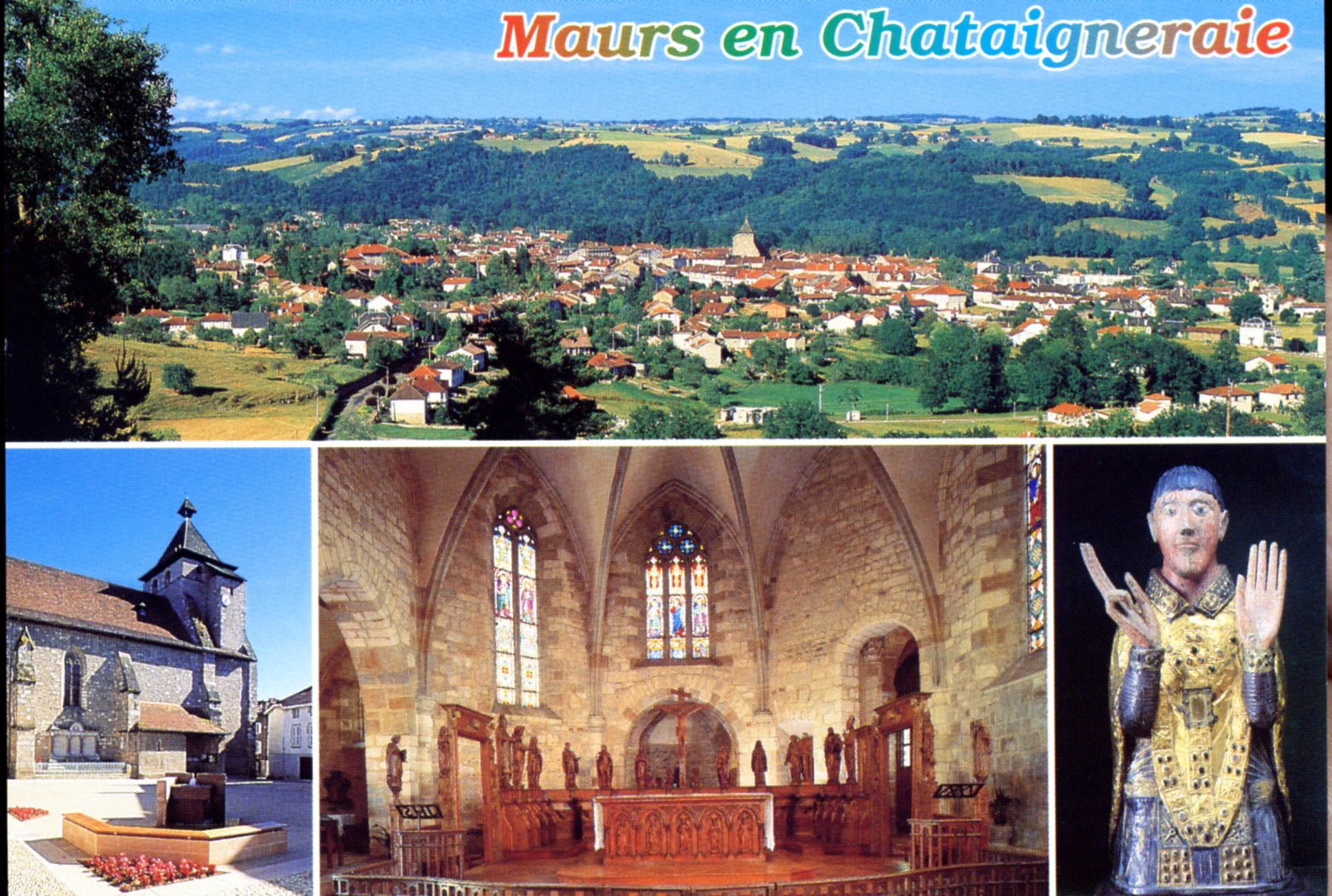 Photo à Maurs (15600) Maursestuneancienneplaceforte (carte