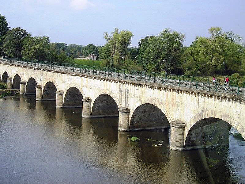 Photo à Digoin (71160) : Le pont canal - Digoin, 325470 ...