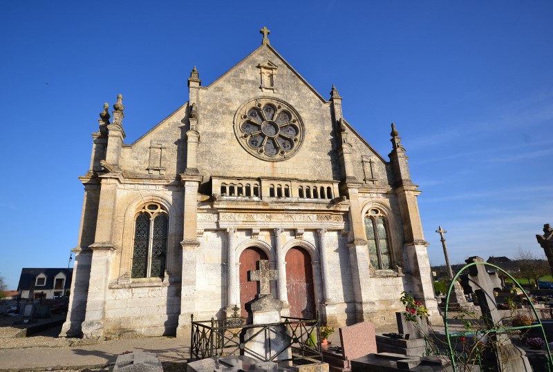 Photo à VattevillelaRue (76940) L'église Saint Martin.Elle comporte