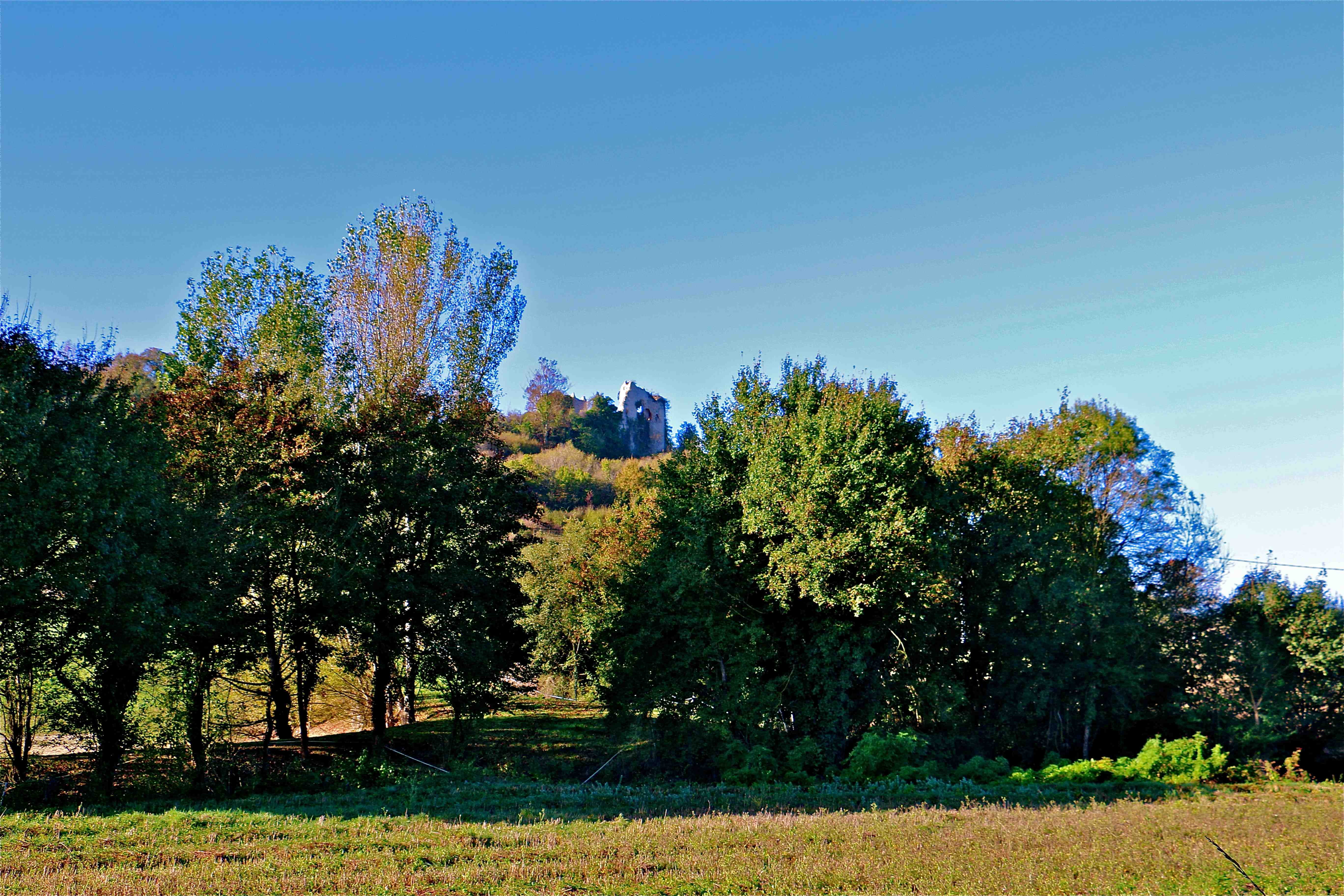 Photo à Lamaguère (32260) Les vestiges du château Lamaguère, 253603