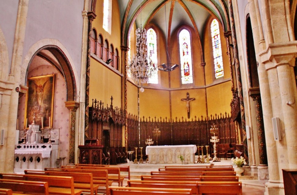 Photo à SaintClar (32380) +église SaintClair SaintClar, 290882