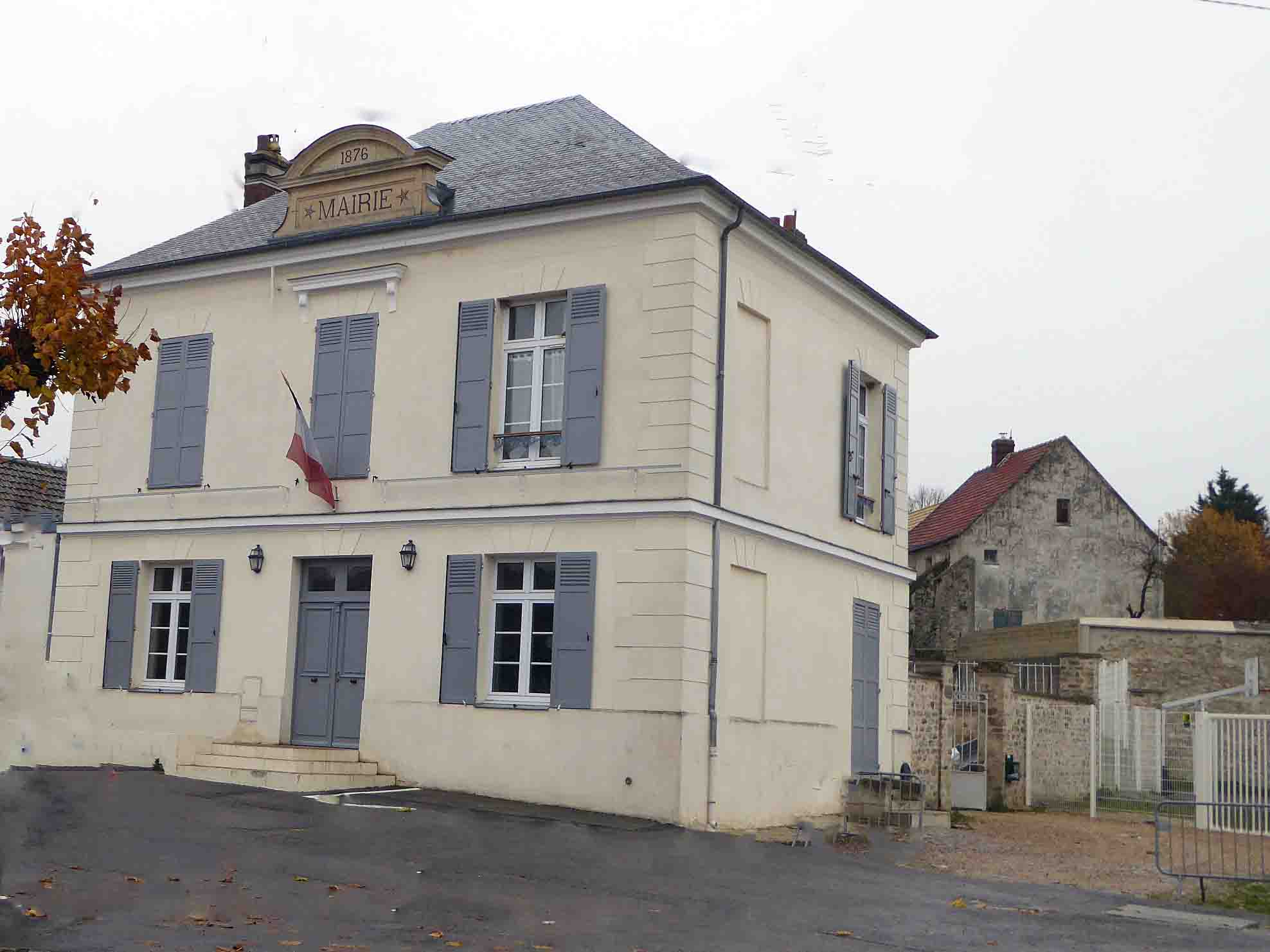 Photo à Brégy (60440) La mairie Brégy, 362433