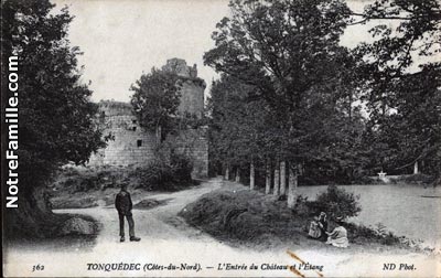 Photos et cartes postales anciennes de Tonquédec, 22140