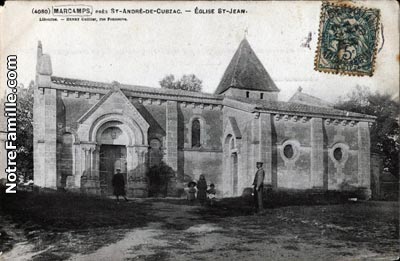 Photos et cartes postales anciennes de Prignac-et-Marcamps, 33710