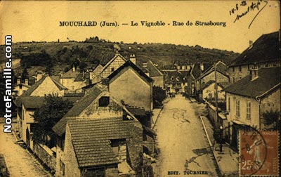 Mouchard (39)  Carte postale, Postale, Cartes postales anciennes