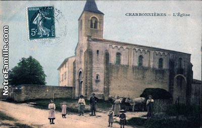Photos et cartes postales anciennes de Charbonnières, 71260