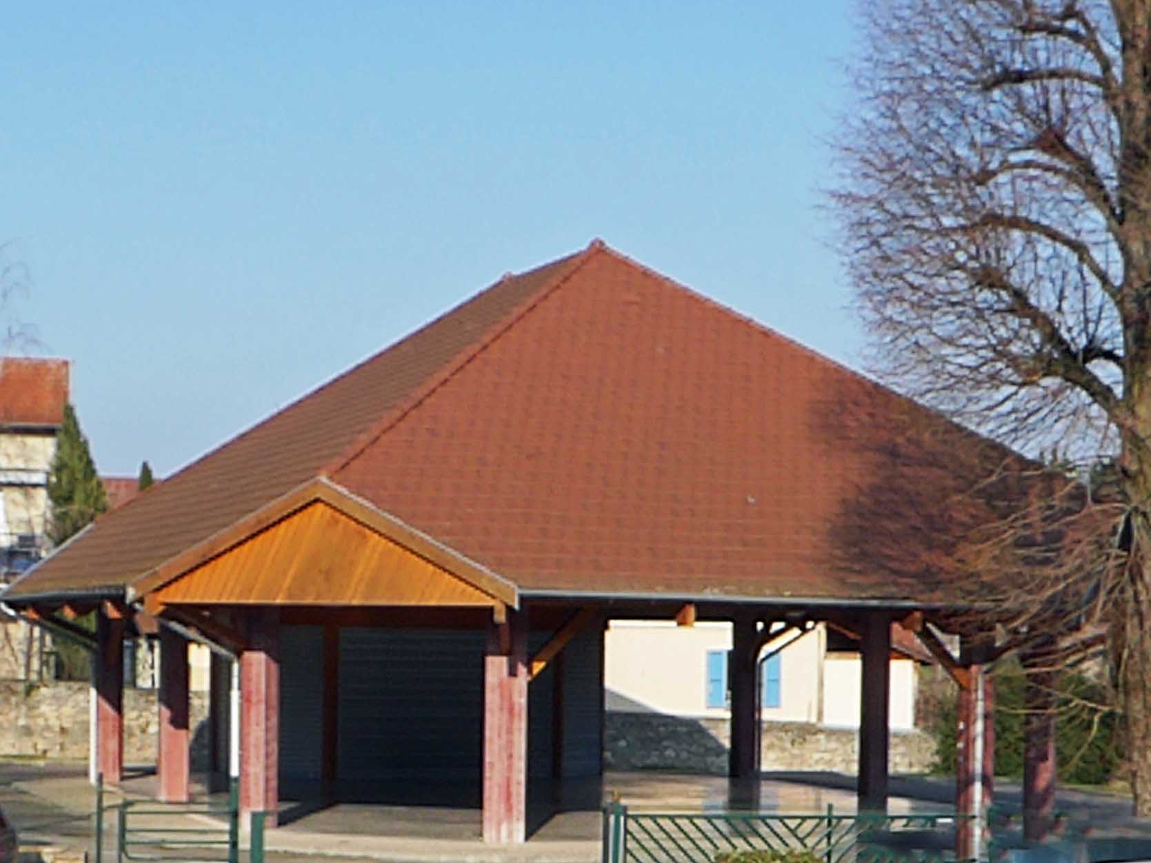 Photo à VaulxMilieu (38090) La halle VaulxMilieu, 436035