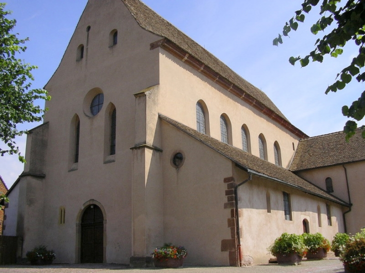 Abbatiale St-Trophime du 10e/11eme siècles - Eschau