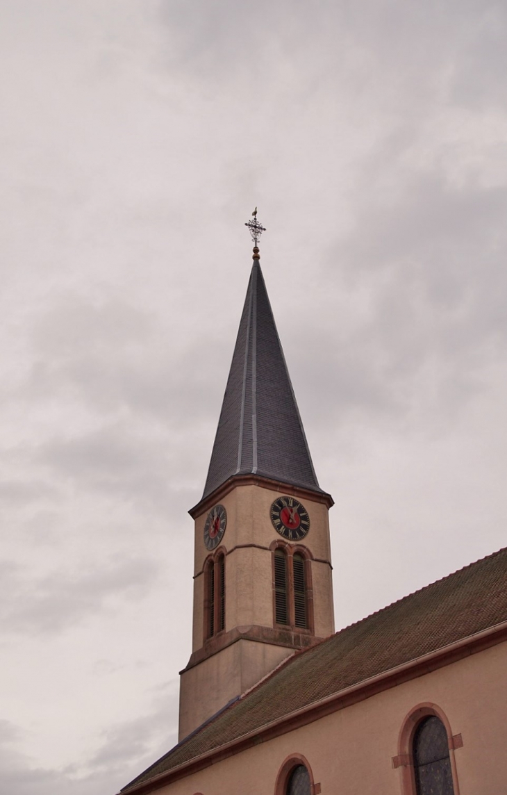 +église Saint-Gismond - Heidolsheim