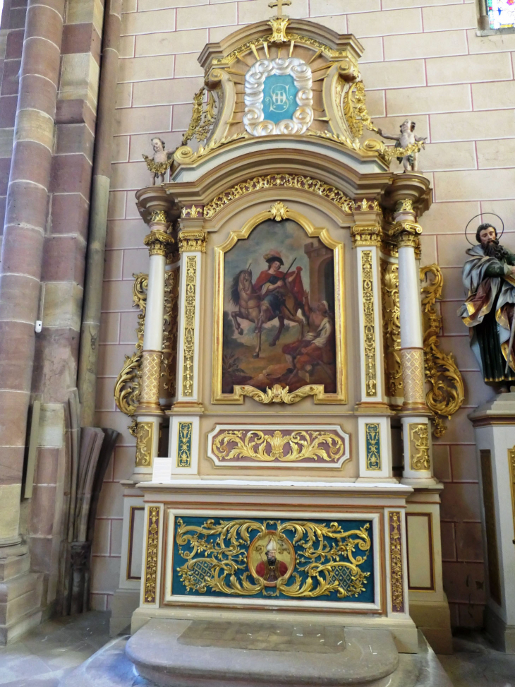 L'intérieur de l'abbatiale - Marmoutier