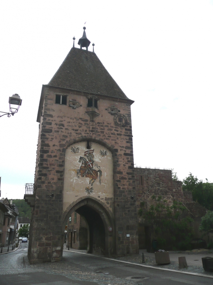 Porte du Bas - XIV e - XVI e siécle - Mutzig