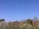 Une belle vue sur mon village Sarrewerden en Alsace bossue.