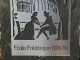 Photo suivante de Sessenheim plaque du groupe scolaire frederique brion