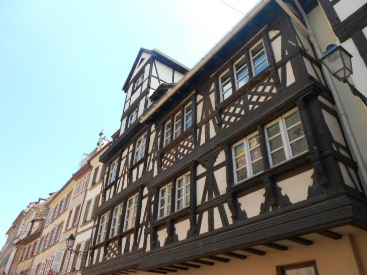 Quartier La Petite Pierre à Strasbourg.