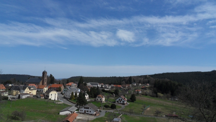 Vue sur le village - Wangenbourg-Engenthal