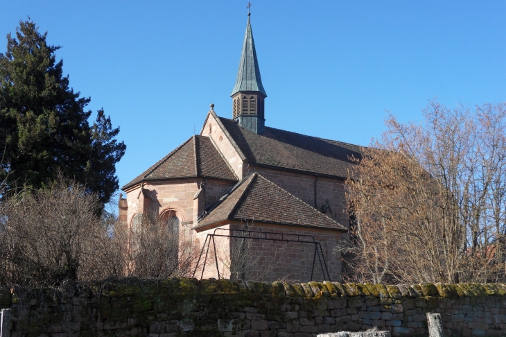 Obersteigen, chapelle Sainte-Marie-de-l'Asomption XIIIe.siècle - Wangenbourg-Engenthal