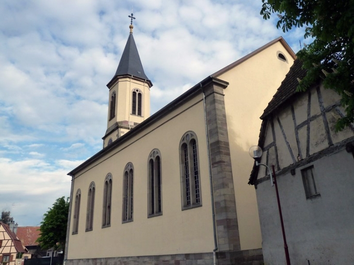 Le temple protestant - Algolsheim