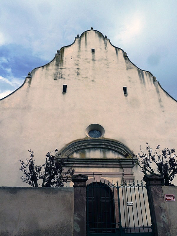 Le chevet de l'église luthérienne - Andolsheim