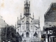 Vue du village et l'église, vers 1918 (carte postalez ancienne).