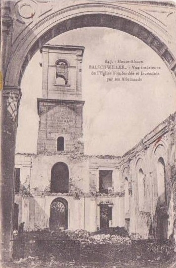 L'église en ruine - Balschwiller
