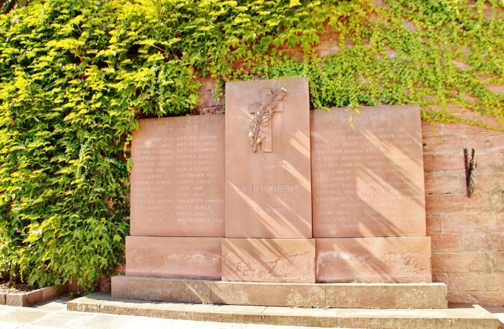 Monument-aux-Morts - Beblenheim