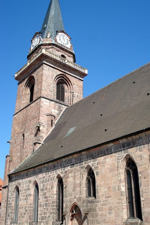 Bergheim  : église du XVème