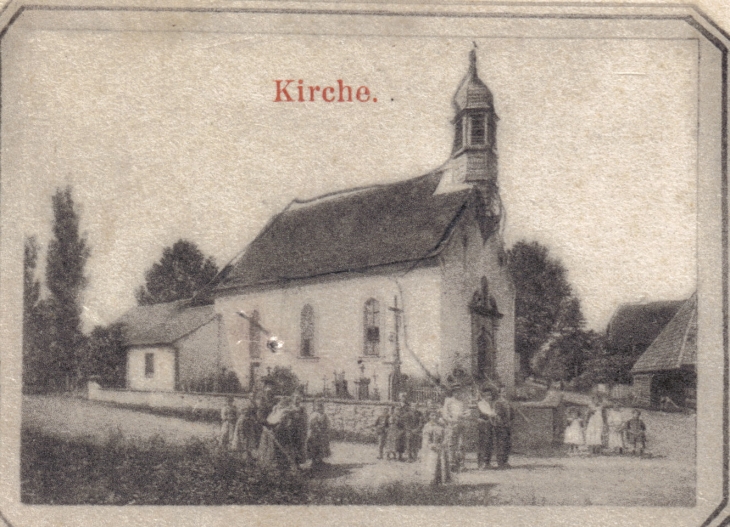 L'église en 1907 - Diefmatten