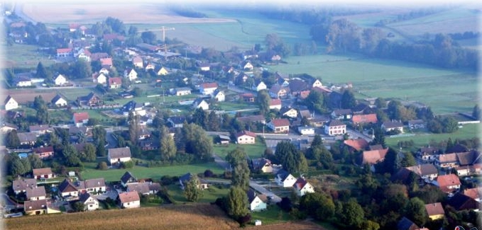 Vue AR du village - Hecken