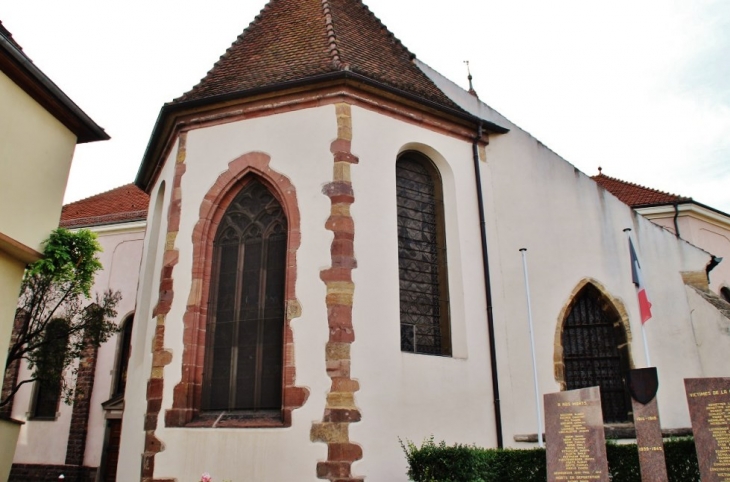  église Saint-Michel - Herrlisheim-près-Colmar