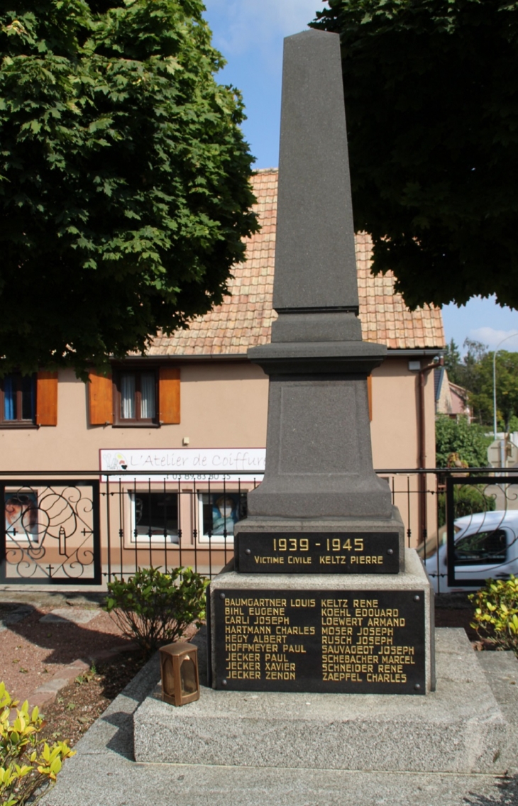 Monument-aux-Morts - Hirtzfelden