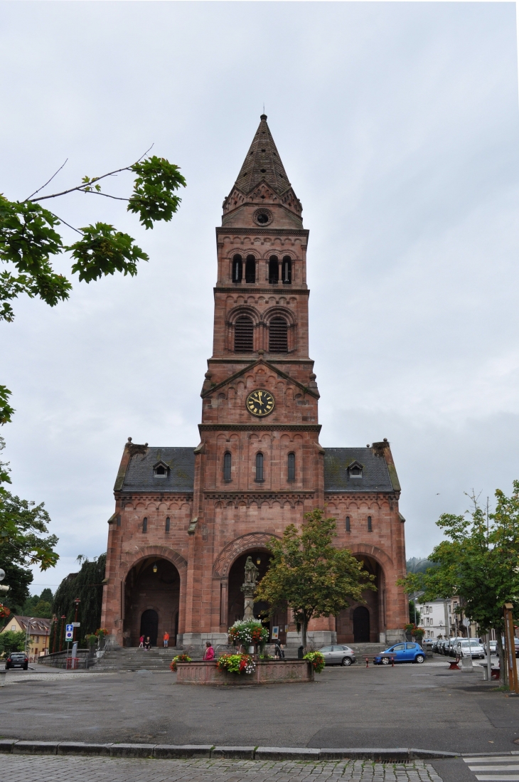 L'église protestante - Munster