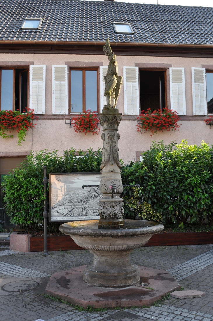 La fontaine de la Grand'Rue - Ribeauvillé