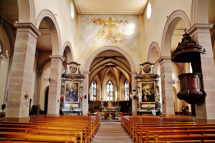 &église Saint-Barthelemy - Sainte-Croix-en-Plaine