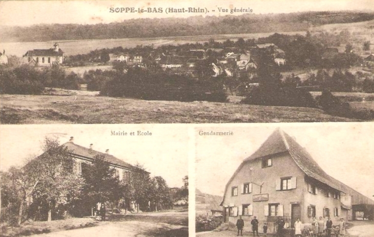 Gendarmerie et Ecole - Soppe-le-Bas