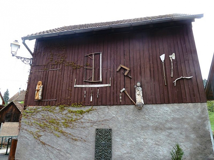 Grange décorée - Soultzbach-les-Bains