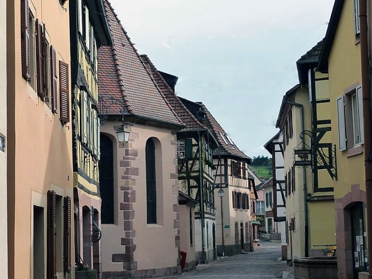 Une rue du village - Soultzbach-les-Bains