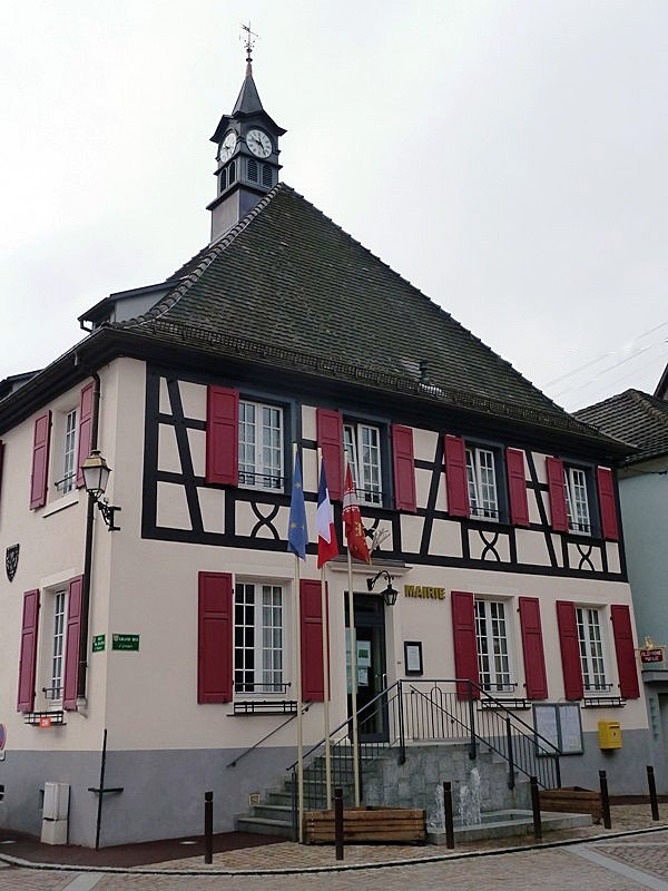 La mairie - Soultzbach-les-Bains