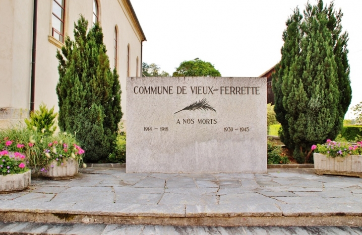 Monument-aux-Morts - Vieux-Ferrette